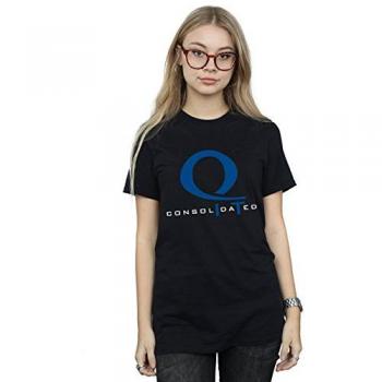 DC Comics Arrow Queen Boyfriend Shirt – Black