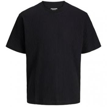 Loose Fit Herren T-Shirt in Schwarz