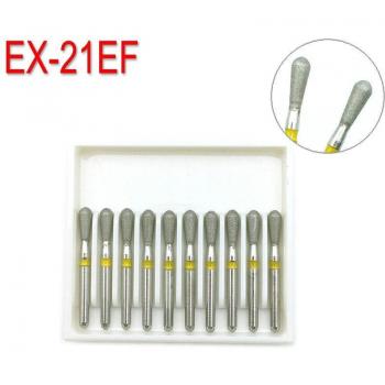 FRAISES DIAMANTÉES 1,6 mm – Kit 10 pièces pour Clinique