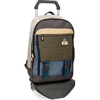 Mochila Adept Camper 13,3 con carro y compartimento para ordenador