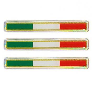 Italia 4R 3D Adesivo Strisce Tris