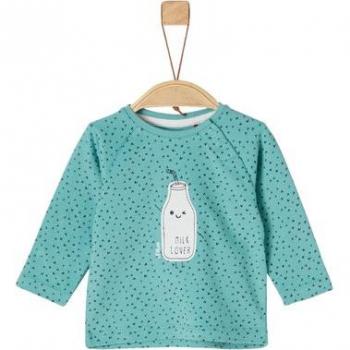 Maglia a Manica Lunga per Bambini s.Oliver Verde