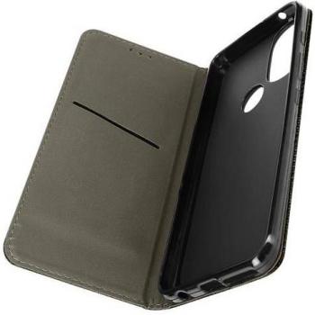 Funda Negra con Soporte y Tarjetero para Moto G71 5G