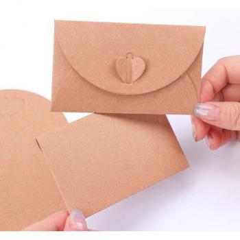 Corazones y Letras: Sobre Creativo 10 Unidades