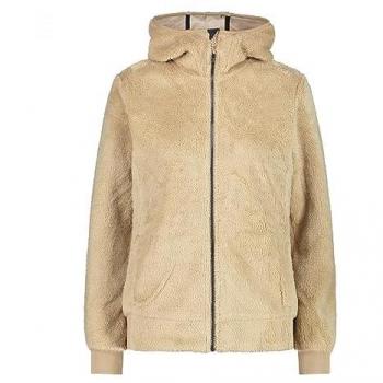 CMP Women's Light Brown Hooded Jacket Size 42