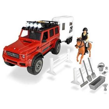 Set Camion et Remorque à Chevaux Dickie