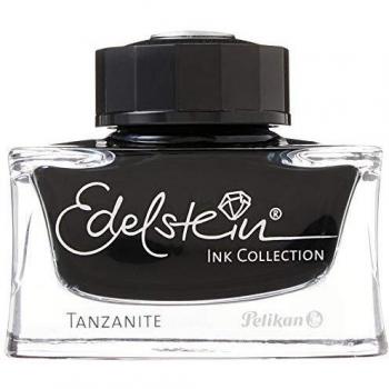 Pelikan 339226 Edelstein Inchiostro Collezione Tanzanite (Blu Notte) Flacone Pregiato 50 Ml