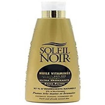 Soleil Noir Huile Vitaminée sans Filtre Ultra-Bronzante 150Ml