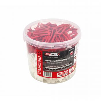 Sistema di Livellamento Awtools Piastre Standard 2,0 mm – 7‑15 mm – Clip 300 + Spina 100