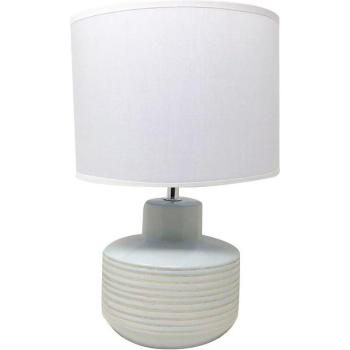 Tavolo Lume: Lampada Design Ceramica & Tessuto