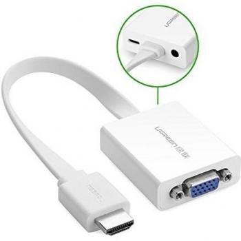 Ugreen Adaptador HDMI a VGA con Audio 1080p