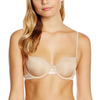 Calvin Klein sujetador mujer beige balconette talla 34