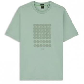 T‑shirt Boss à rayures vertes homme C