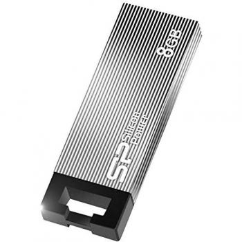 USB‑Stick 8 GB Power Silicon COB 835 Iron Grey