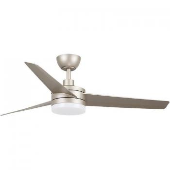 Ventilador Ventilador LED Gris 24W DC con Función Verano-Invierno y Mando a Distancia