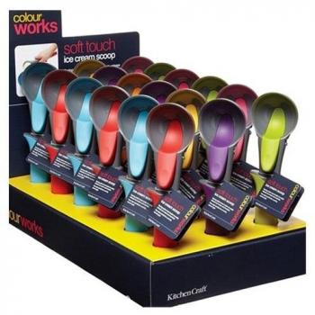 Colourworks Display Pack: 18 Ice Cream Scoops