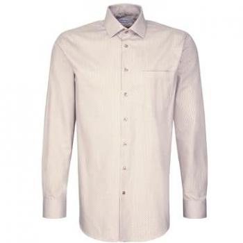 Twill Business Hemd Regular Kentkragen Druck