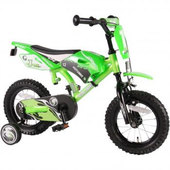 Volare Bici Bambino Motobike Verde 12 Pollici