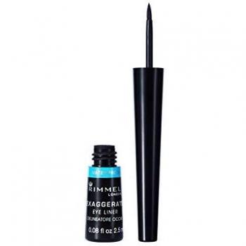 Rimmel London Delineador Líquido Exaggerate Waterproof Negro