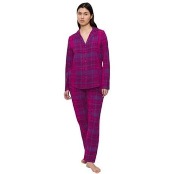 TRIUMPH Pigiama Lunga Boyfriend – Colore Lilla, Vestibilità Relaxed Fit