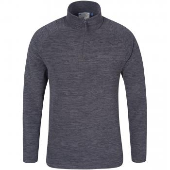 Warm Breathable Snowdon Men's Fleece Sweater – 3XL Charcoal