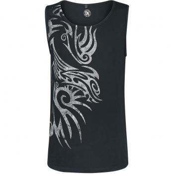 Outer Vision Gothic Tank-Top für Herren in schwarz