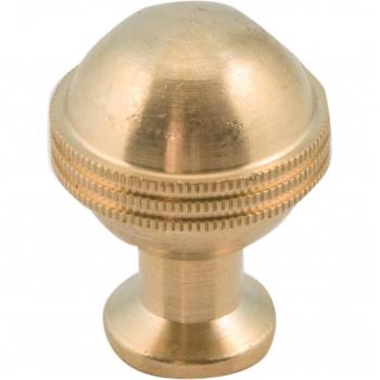 6 Pommeaux Boule 70 mm Laiton Brossé 12MA