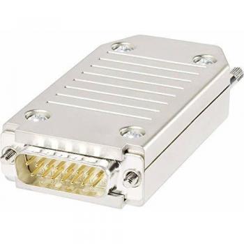 Knorr Tec 180 Degree D-SUB 25-Pin Connector with Pull Spring