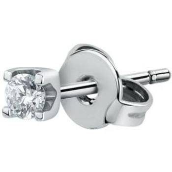 Einzelner Ohrschmuck 375er Weißgold mit Diamant Damen