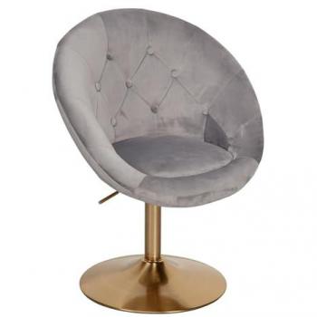 Sedia Lounge con Rivestimento in Tessuto