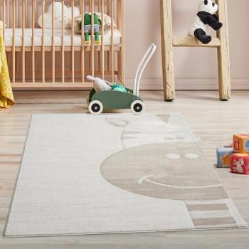 Beige Kinderteppich MARA715, rechteckig, für das Kinderzimmer