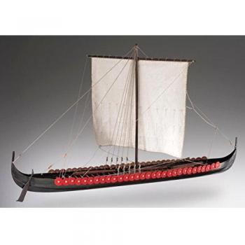 Longship Vichingo 1:35 – Dimensioni 850 mm × 370 mm × 470 mm