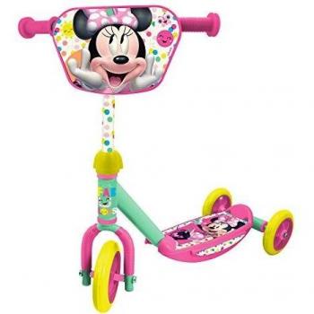 Monopattino Disney Minnie 3 Ruote con Manubrio Regolabile Max Peso 20Kg Anni 2+