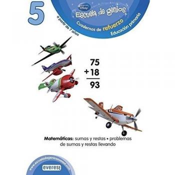 Escuela de genios 5. Cuadernos de refuerzo. Educación Primaria. A partir de 7 años