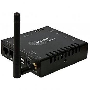 Central de automatización IP AllNet ALL3419 (3 puertos I2C, 1 USB, LAN/WLAN)