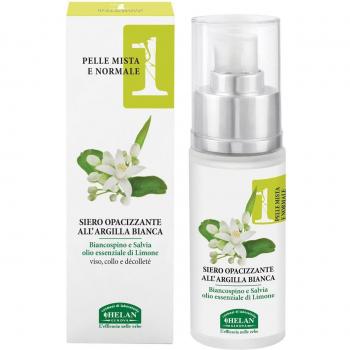 Siero Opacizzante all'Argilla Bianca Linea Viso 1