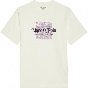 MARC O'POLO Cremefarbenes T-Shirt Größe L