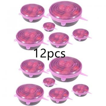 Microwave Safe Silicone Stretch Lids