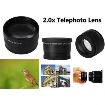 Lente Teleobjetivo 49mm 2X para NEX-C3