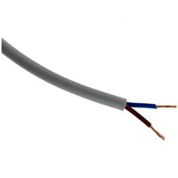 Câble électrique 2x1,5mm² Gris
