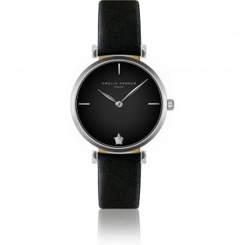 Amelia Parker Night Shore Black Women's Fashion Watch