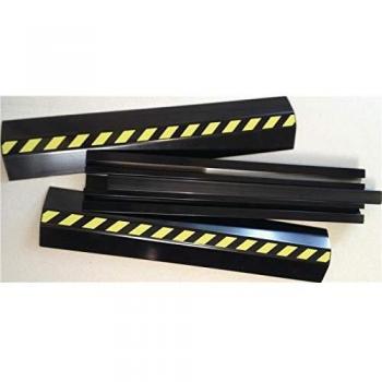 Aluminium-Kabelbrücken L400xB80xH20 mm mit Doppelklebeband EHA