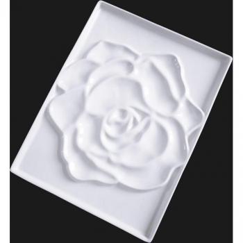 Flower-Shaped Ceramic Paint Palette