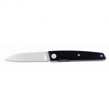 Salamandra 230212 (Edición Negra): Hoja D‑2 7,5 cm, Mango Kryon, Cierre Liner Lock
