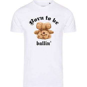 Abbigliamento Uomo Ballin “Born To Be Tee” (bianco), 2013, M