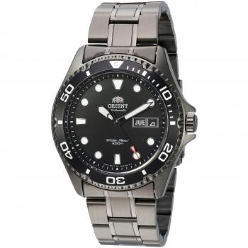 Orient Ray Raven Seconda Generazione Orologio Automatico Uomo Nero Acciaio