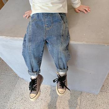Toddler Denim Pants in Gradient Style