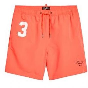 Bañador Sostenible Superdry Vintage Loco 17 Coral Hombre M