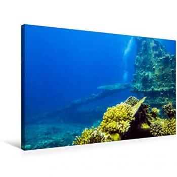 CALVENDO Premium Canvas 75 × 50 cm – Giannis D. mit Bugdetail, Druck Lars Eberschulz