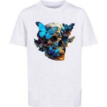Schmetterling Skull TEE für Mädchen